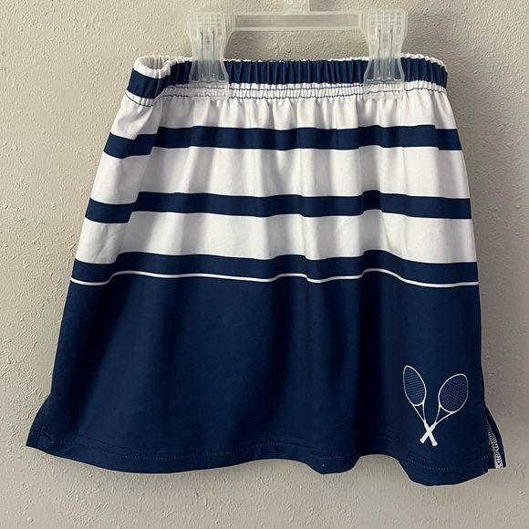 Monday’s Child / Vive La Fete Navy/White Tennis Skirt Size 5 NWT - Picture 2 of 7